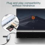Type C Type-C Hub Multi Function Adapter for Charging Data Transfer and Video