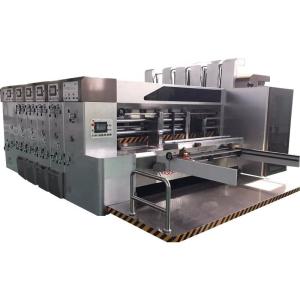 Automatic High Speed Flexo Printer Slot Die Cut Machine