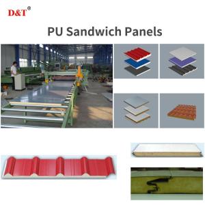 EPS Machine Advanced Sandwich Panel Production Line For Panels