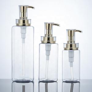 Buy cheap Luxury 300ml 400ml 500ml Hotel Empty Conditioner Packaging16oz Men Clear Lotion from wholesalers