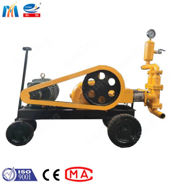 Quality Lightweight Cement Grout Injection Pump Single Cylinder With Customized Wheels for sale