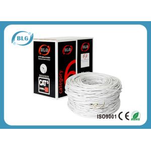 8 Core UTP Cat6 Ethernet Cable Pure Copper 305m Per Box For Computer Networking