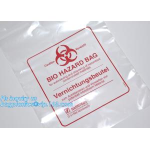 Disposable biodegradable Biohazard garbage bag, infectious emergency autoclavabl