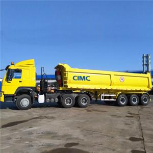 CIMC 3 Axles 60 Ton Semi Tippers Tractor Trailers for Sale in Zimbabawe