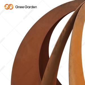 Bespoke Irregular Large Metal Planter Pot anti aging corrosion proof