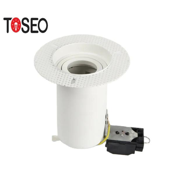 Gu10 Trimless Recessed Ceiling Down Light Adjustable Fire Proof 3W 6W 30W 35W