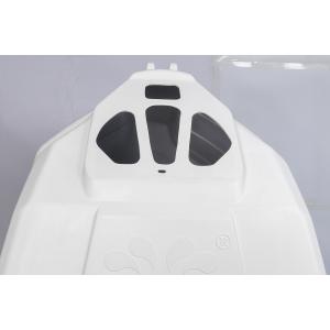 Rectangular White Calf Hutch for Livestock