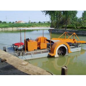 50 Liter Capacity Steel Aquatic Weed Harvester With 115kw Diesel Powered 2