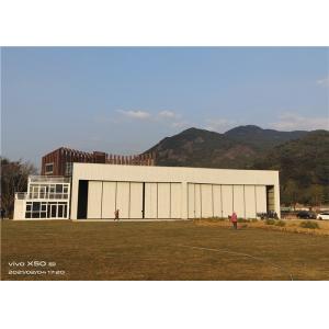 Large Span Sandwich Panel Steel Structure Hangar For Aircraft