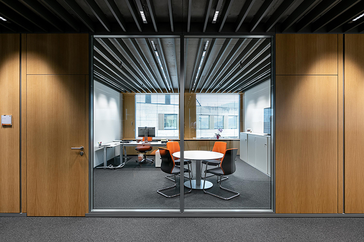Fast Installing Solid Wall Partition Relocatable Modular Aluminum Partition Wall for Office Building