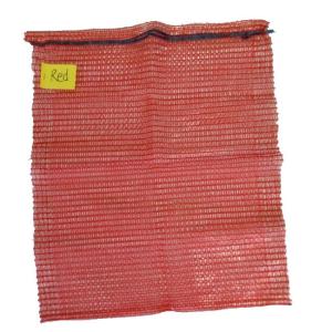 Customized Size Blue 40x60 Plastic Mesh Bag for Packing 15kg Potatoes Onions