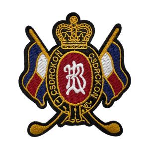 Wholesale National Logo Embroidered Patches Hook And Loop Washable Embroidery Patches from china suppliers