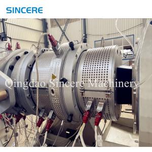 Plastic HDPE Polyethylene Winding Pipe Extrusion Line Spiral Plastic Pipe