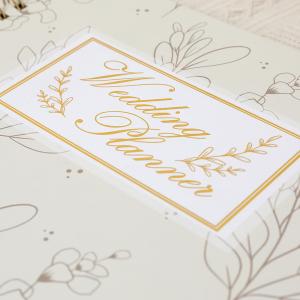 Custom A4 A5 Spiral Journal Paper Notebooks Diary Journal Wedding Planner for