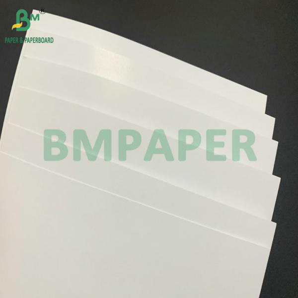 Chromo 75gsm 85gsm C1S Glossy Paper For Label Stock In Roll Width
