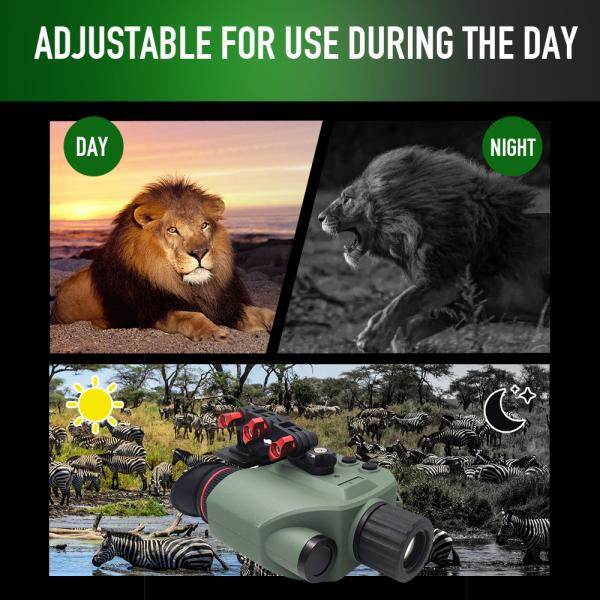 NV8500 Handheld Digital Infrared Night Vision Binoculars For Hunting 1.54 Inch 320X320