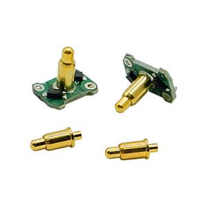 Customized 2.0mm Pitch Brass Pogo Pin 2row 14Pin Spring Loaded Connectors Male