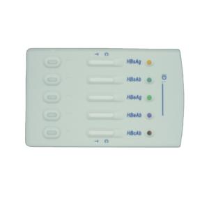 HBV Infectious Disease Rapid Test Kits For Hepatitis B Multi 5 Test Panel