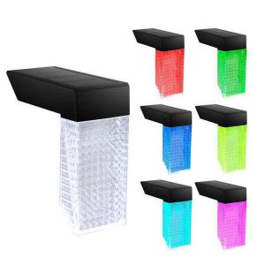 Solar Sensor Deck Light Outdoor LED Stairway Lamp IP65 Waterproof CRI Ra 70 for