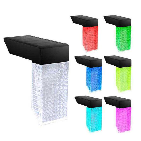 Solar Sensor Deck Light Outdoor LED Stairway Lamp IP65 Waterproof CRI Ra 70 for