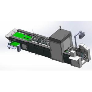 Medicine Box Printing Quality Control Equipment With Auto Stacking System