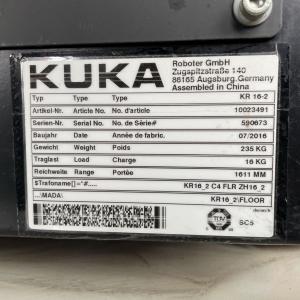 Industrial Arc Welding Robot Kr16 With 16 Kg Payload