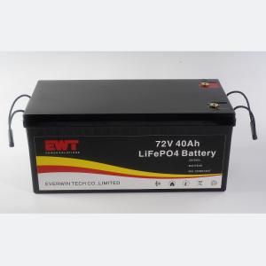 China EWT 72V 40AH Lithium Iron Phosphate Battery Pack For Solar Power System on sale