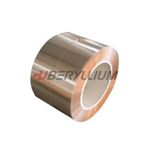 CuBe2 Coil Strip UNS C17200 TD02 0.2x250mm For EMI Shielding