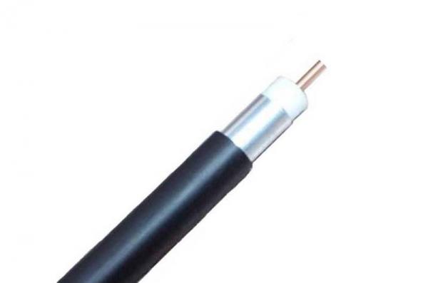 Quality QR320 JCA Trunk Coaxial Cable with Welded Aluminum Shield for Black CATV Network for sale