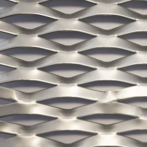 Multi Shape Expanded Metal Sheet Aluminium / Thin Low Carbon Steel / Stainless