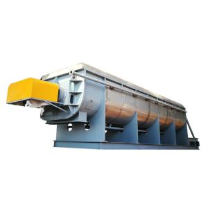 Hollow Paddle ISO9001 Sugarcane Bagasse Dryer In Sugar Mill Customized Voltage