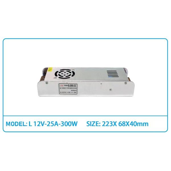 300W Slim Power Supply 12V 25A AC DC LED Power Supply LED Driver For LED Lighting
