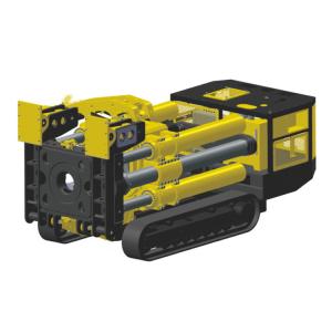 Towed Chassis Crawler Raise Bore Machine With Large Pitch High Strength Drill