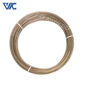 Factory Price CuNi6 Cuprothal 60 Copper Nickel Alloy CuNi Wire For Resistance