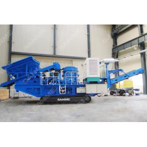 Feeding 260mm 150t/H Minerals Aggregates Mobile Cone Crusher