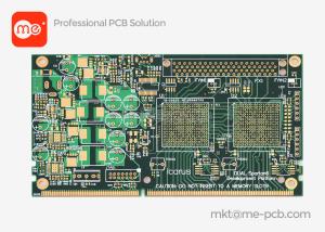 Wholesale Custom Gold Finger PCB Multi-layer HDI PCB board Service for computer PC controller from china suppliers
