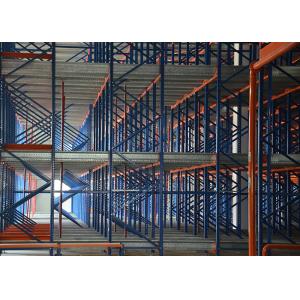 Frozen Warehouse Radio Shuttle Racking System / Automatic Storage System