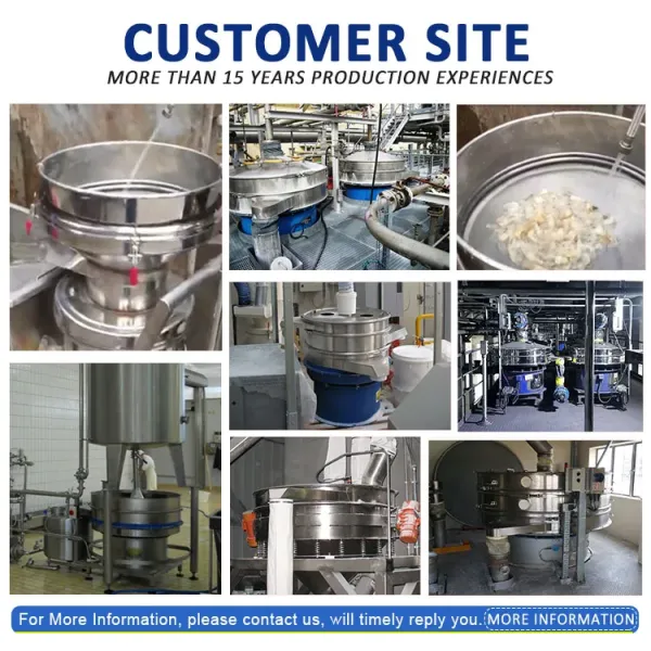 Automatic Vibrating Classifier Juice Filter Screening Vibro Classifier