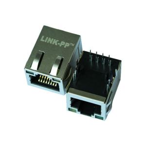 Wholesale ARJM11C7-809-AB-CW2 RJ45 Modular Jack With Gigabyte Magnetic 8 Cores from china suppliers
