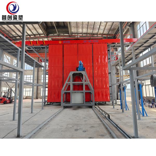 Automatic Shuttle Rotomolding Machine For Production Of Large Water Tower Box