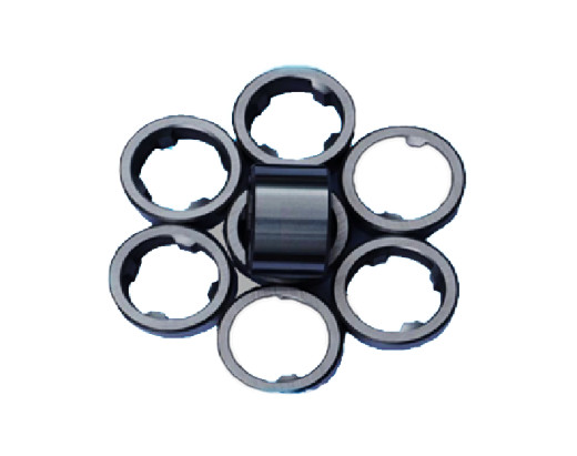 Wo+Co/Ni Water Shaft Bushing Sleeve With Inner Petal-4 Flaps For Pumps Product