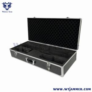 Handheld GPS WiFi Signal Anti Drone Jammers Military Security 1200m