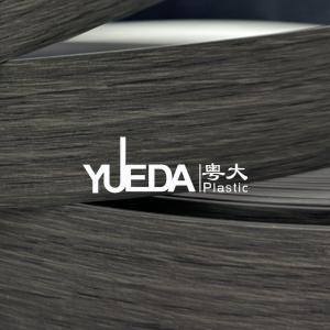 Matte Surface Dark Gray Wood Grain Edge Banding Edging Strip For Kitchen