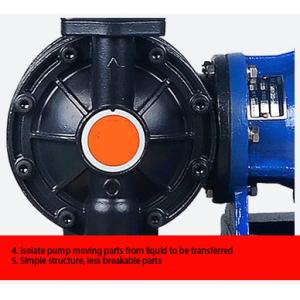 DN50 Flammable Liquid Double Electric Diaphragm Pump Explosion Proof