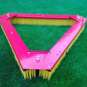 Artificial Grass Maintenance Tools Triangle Brush For Artificial Grass