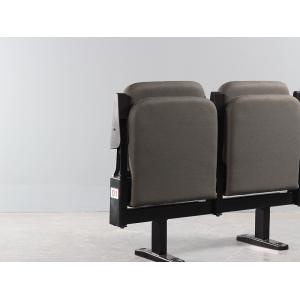 Folding Fabric Beam Mounted Stadium VIP Chair With Armrest