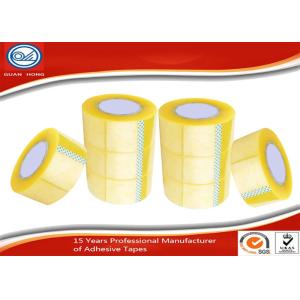 Wholesale BOPP Acrylic 2 " Strong Stickness Carton Sealing Tape Yellowish Transparent from china suppliers