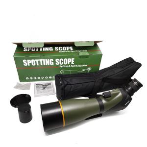 HD Spotting Scope 20-60x80mm 45 Degree Angled Scope With Tripod