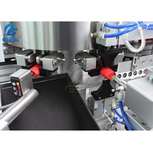 PLC Control 220V 50HZ Lip Balm Labeling Machine For Cylinder Container
