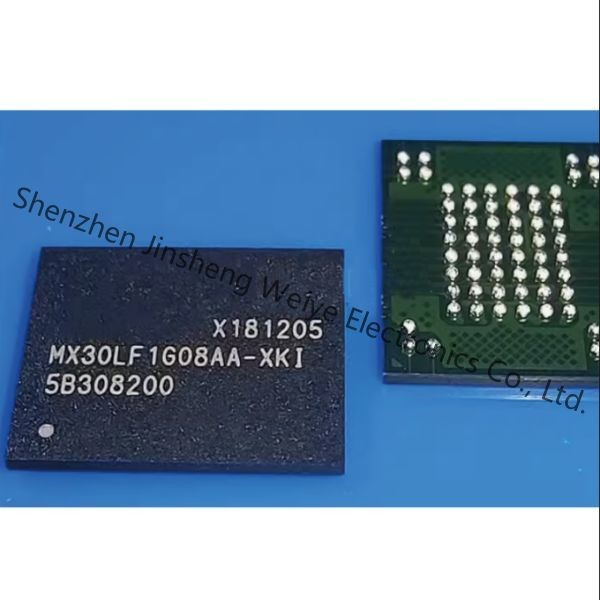 Semiconductor MX30LF1G08AA-XKI Memory ICs SLC NAND Flash Parallel 3.3V 1G-Bit 63